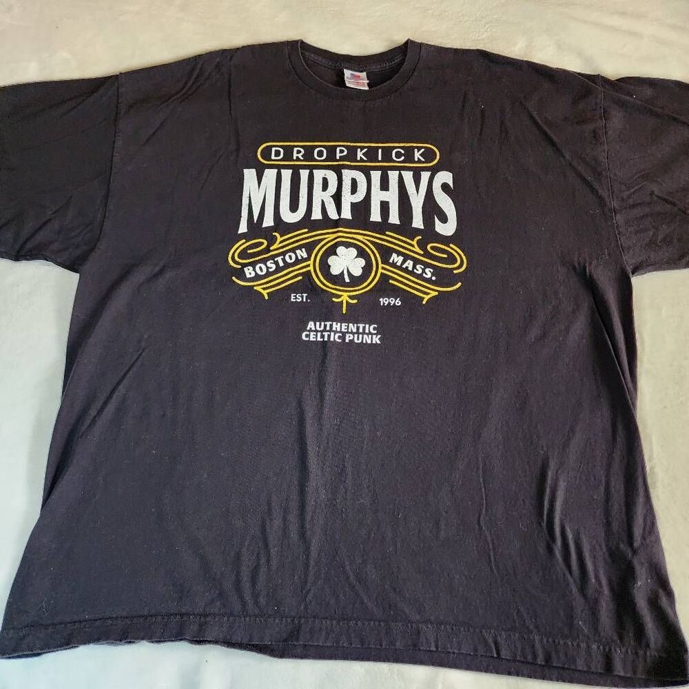 Bayside Dropkick Murphys Authentic Celtic Punk Graphic Tshirt Size 3XL